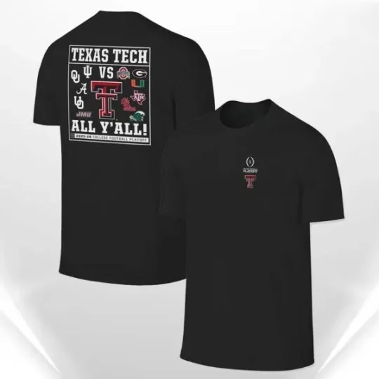 Discover Texas 2025 12 Teams Bowl Season Two Sides Unisex T-Shirt