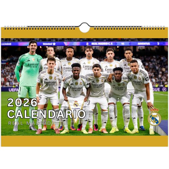 Discover Real Madrid C.F. 2026 Calendar