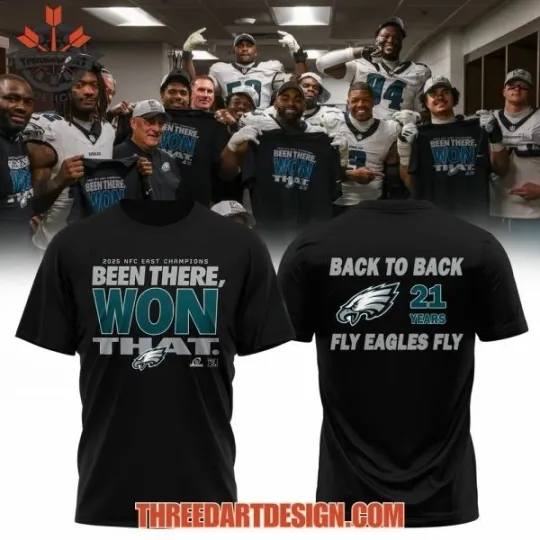 Discover Philadelphia 2025 East Champions Been There Won That T-Shirt