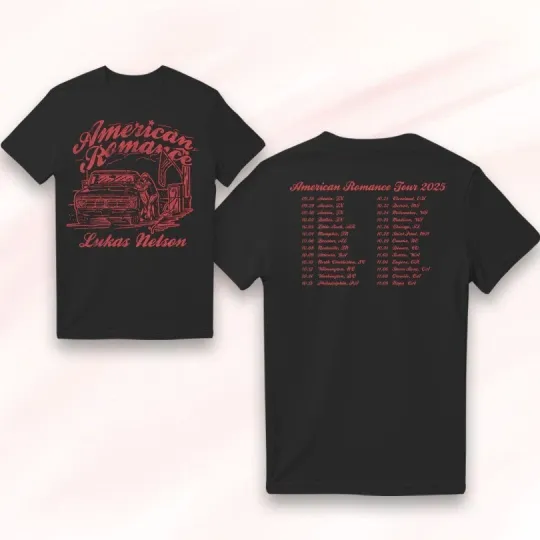 Discover Lukas Nelson Roadside Tour 2025 Merch Unisex T-Shirt