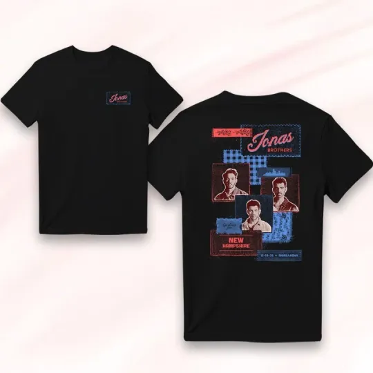 Discover Jonas Brothers Dec 18 2025 The SNHU Arena Manchester NH T-Shirt