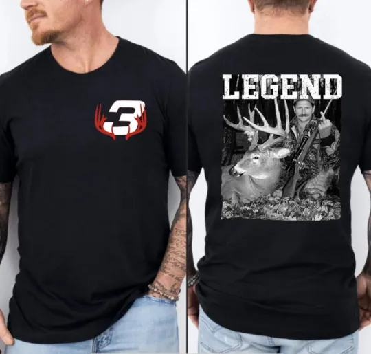 Dale Earnhardt Tee, Racing Middle Finger T-Shirt