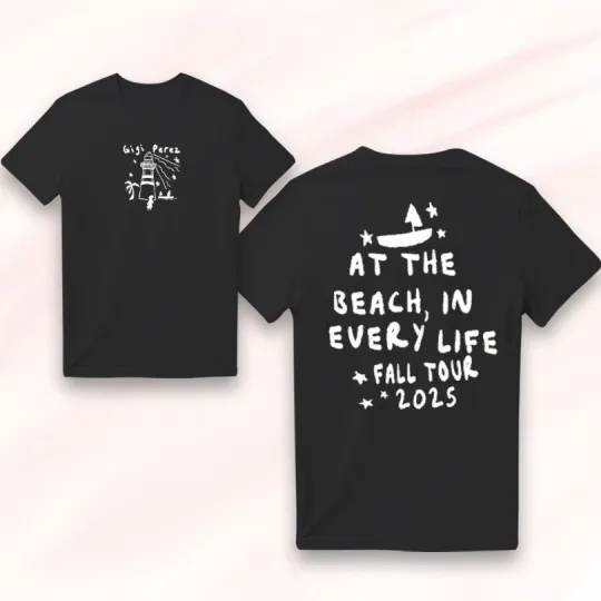 Discover Gigi Perez Light House Tour Merch T-Shirt