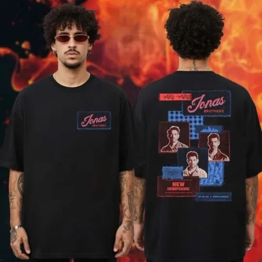 Discover Jonas From Your Hometown Two Sided Unisex T-Shirt