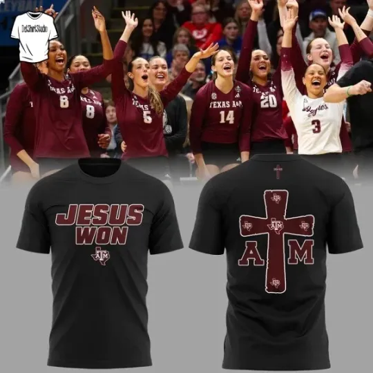 Discover Texas J.E.S.U.S WON Edition T-Shirt 2D