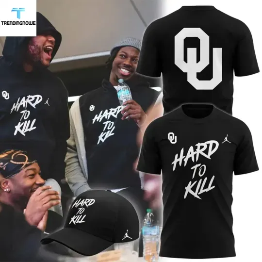Discover Oklahoma Ou Hard To Kill Shirt 2D 2025