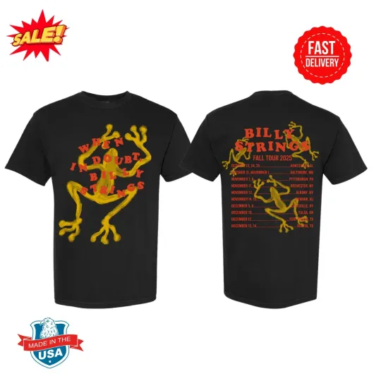 Discover Billy String When in Doubt Tee with Dates