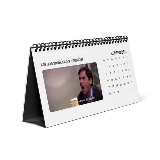 Discover 2026 Desk Calendar with Your Favorite Memes