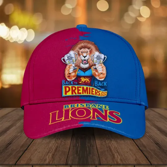 Discover Brisbane Lions Premiers 2025 Classic Cap