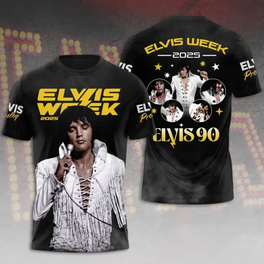 Discover Elvis Presley 3D Unisex T-Shirt