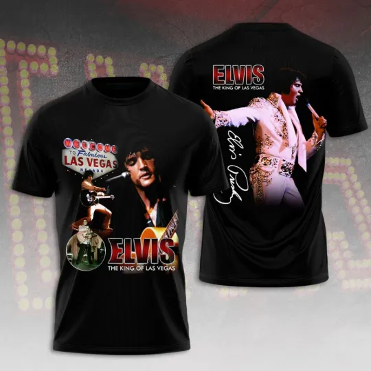 Discover Elvis Presley 3D Unisex T-Shirt