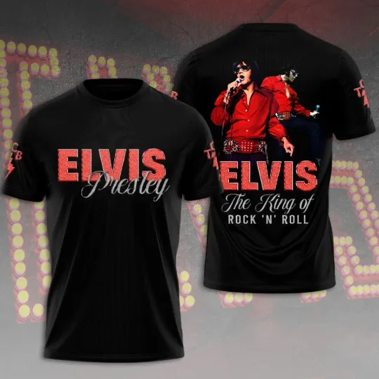 Discover Elvis Presley 3D Unisex T-Shirt