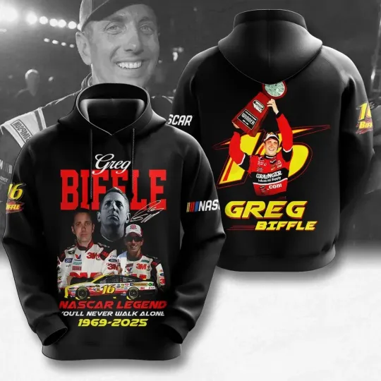 Discover Greg Biffle 3D Apparel Hoodie