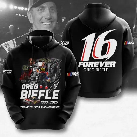 Discover Greg Biffle 3D Apparel