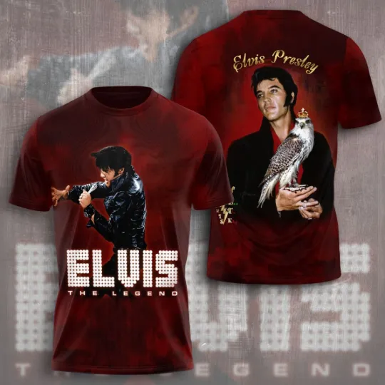 Discover Elvis Presley 3D Unisex T-Shirt - Clothing / 3D T Shirts»