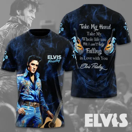Discover Elvis Presley 3D T-Shirt Unisex Clothing