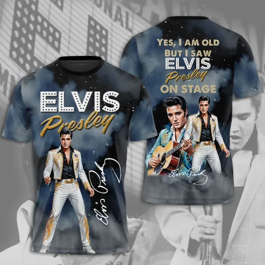 Discover Elvis Presley 3D Unisex T-Shirt