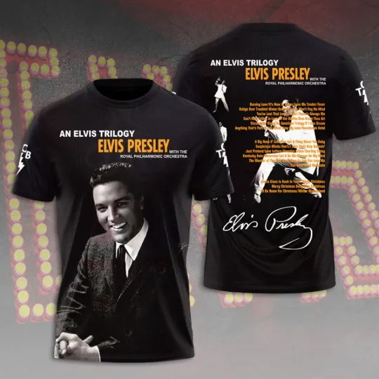 Elvis Presley 3D Unisex T-Shirt