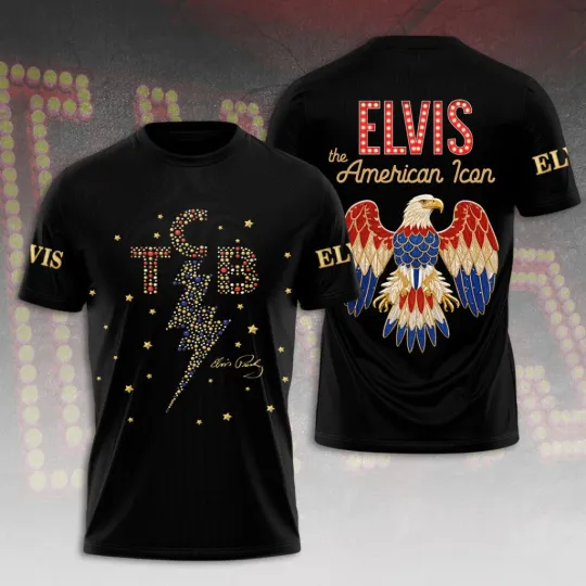 Discover Elvis Presley 3D Unisex T-Shirt for Fans