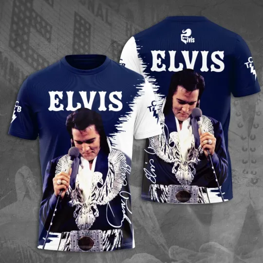 Discover Elvis Presley 3D Unisex T-Shirt