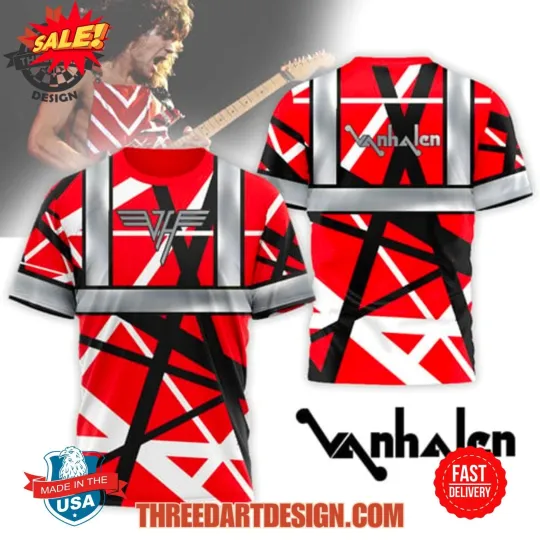 Discover Van Halenn Hi-Vis Safety 3D T-Shirt