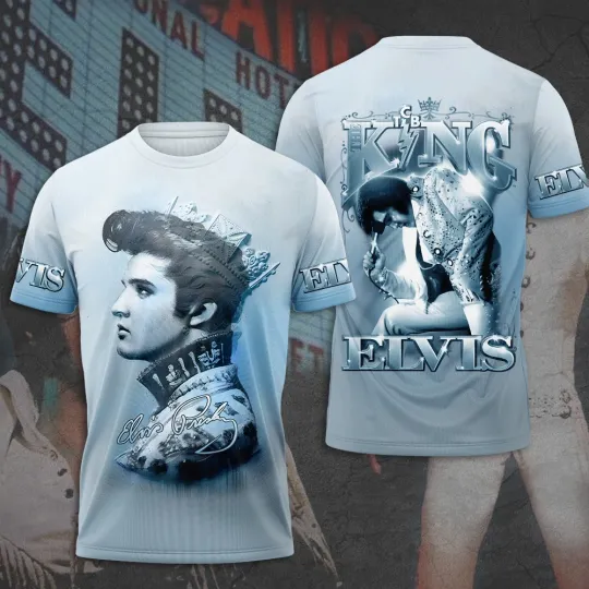 Discover Elvis Presley 3D T-Shirt Unisex Clothing