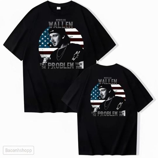 Discover Morgan W Still the Problem Tour 2026 T-Shirt, Country Music Fan Gift, Morgan Country Music Tee, 90s Vintage Merch T-shirt, Gift For Fans