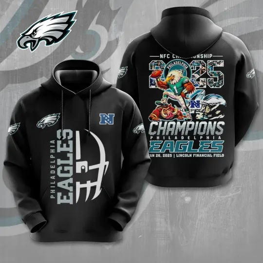 Discover Eagle 2025 East Division Champions 3D Apparel