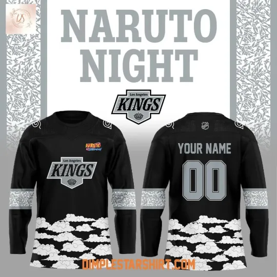 Los Angeles Kings Narutoo Night 2025 Men's Hockey Jersey