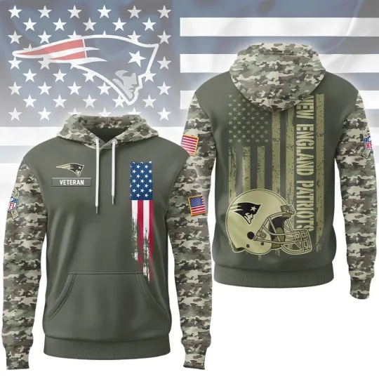 Discover Patriots Veteran Camo Hoodie Limited Edition
