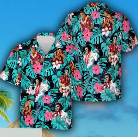 Discover Elvis Presley Hawaiian Shirt For Men And Women