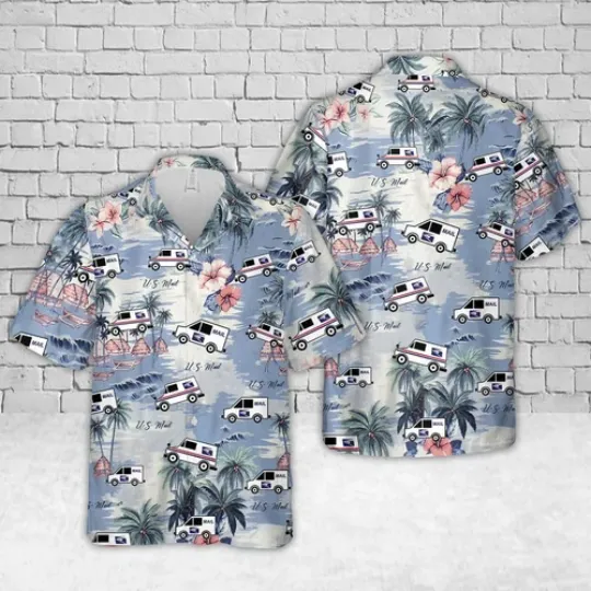 Discover Postal Service Mail Hawaiian Shirt For Men And Women