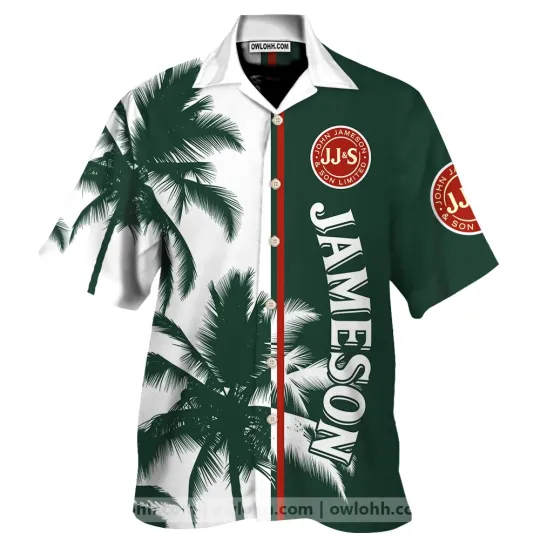 Discover Jameson Irish Whiskey Hawaiian Shirt For Men And Women
