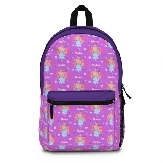 Kpop Demon Hunters Huntrix School Backpack for Girls, Purple Backpack