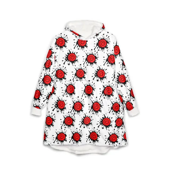 Narutoo Hooded Blanket Japanese Style Wearable Blanket