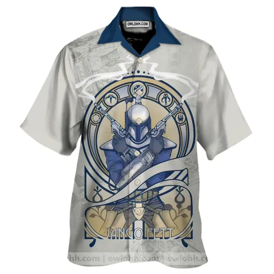 Discover Jango Fett Unisex Hawaiian Shirt