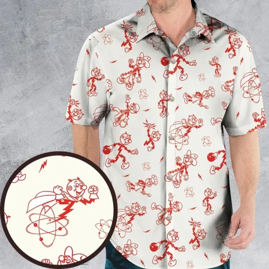 Discover Vintage Style Nostalgic Reddyy Kilowatt Hawaiian Shirt, Unisex Adult, Size S-5XL