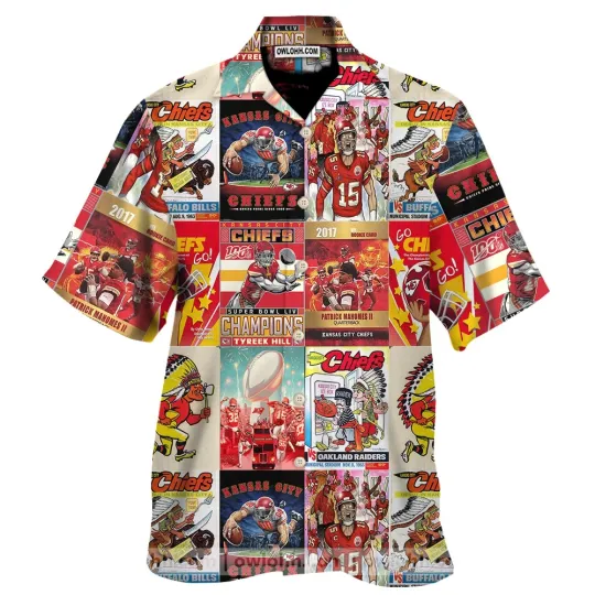 Discover Kansas Chief Unisex Hawaiian Shirt