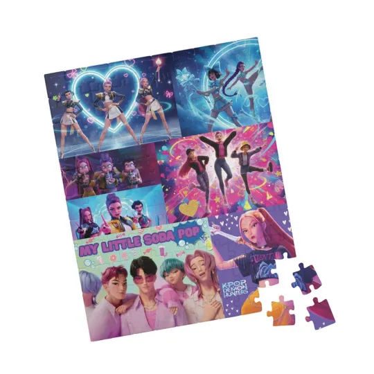 Kpop Demon Hunters Jigsaw Puzzle  for Kids - Huntrix Puzzle Gift