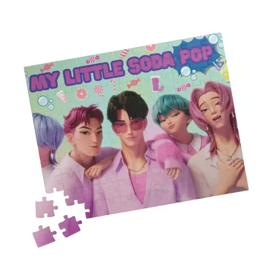 Saja Boys Kpop Demon Hunters Jigsaw Puzzle for Children