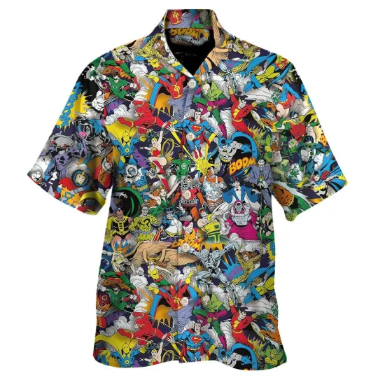 Discover I Like Superhero Comics Hawaiian Shirt