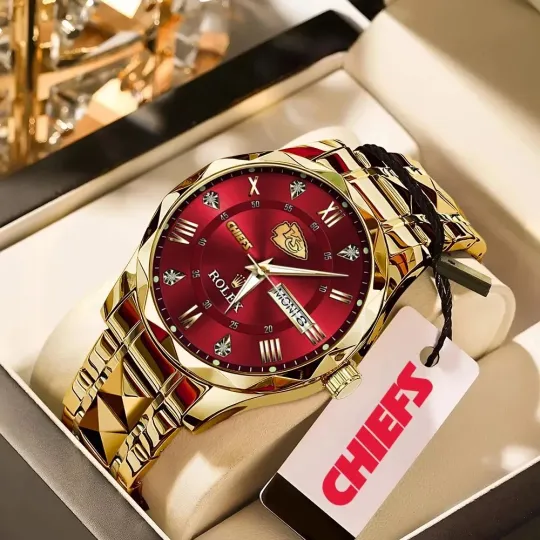 Discover Chiefs x Alloy Luxury Quartz Watch