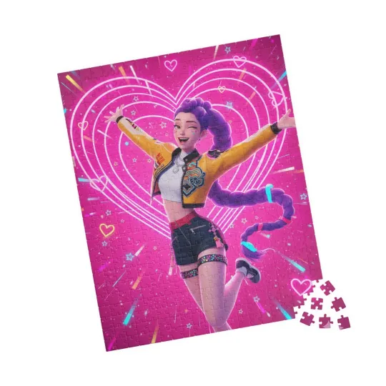 Kpop Demon Hunters Jigsaw Puzzle for Kids Educational Toy