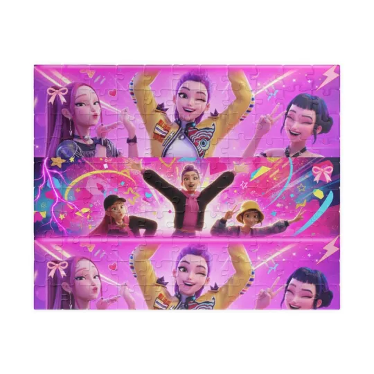 Kpop Demon Hunters Jigsaw Puzzle