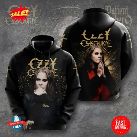 Discover Ozy Osbourne 3D Hoodie 2025 Special Edition Gift For Fan S-5XL M3