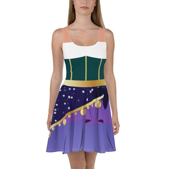 Discover Feisty Gypsy Running Costume Skater Dress