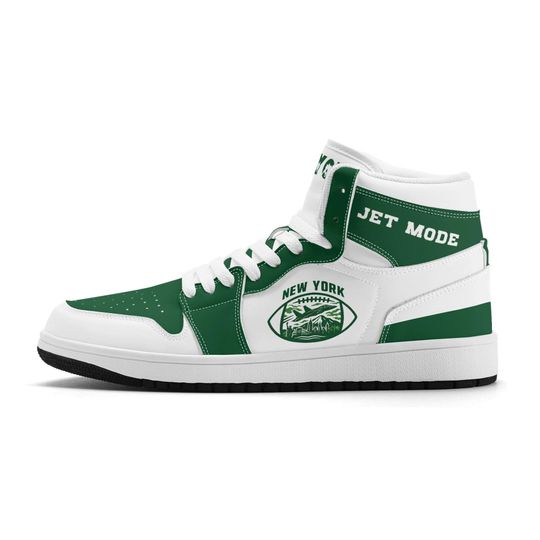 Discover New York Football Team Shoes for Men & Women Team Themed Football Sport Shoes Custom Football Sneakers New York Sneakers New York City Gifts