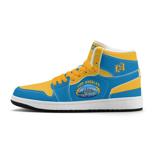 Discover Los Angeles Football Team Basketball Shoes for Men & Women Custom LA Themed Sneakers
