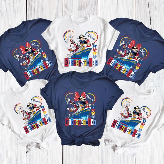 Discover Custom Disney Cruise 2026 Family Matching Shirt, Disney Pirates Shirt, Disney Cruise Trip Shirt, 2026 Disney world Cruise Family Shirts