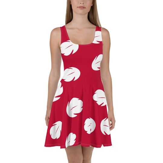 Discover Hawaiian Friend of Lovable Alien Running Costume Skater Dress